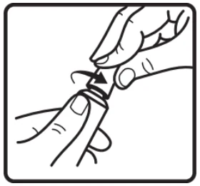 A close-up of a hand opening a tube

AI-generated content may be incorrect.