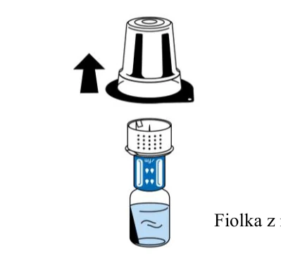 A diagram of a bottle with a plastic cap
Description automatically generated